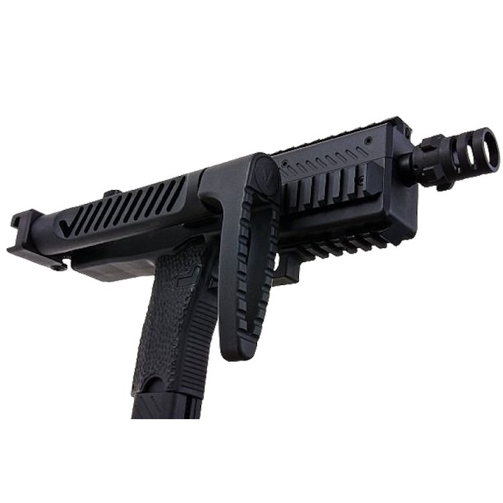 VMP-1 Black Airsoft Submachine Gun 0.95J - VORSK Gas Replica