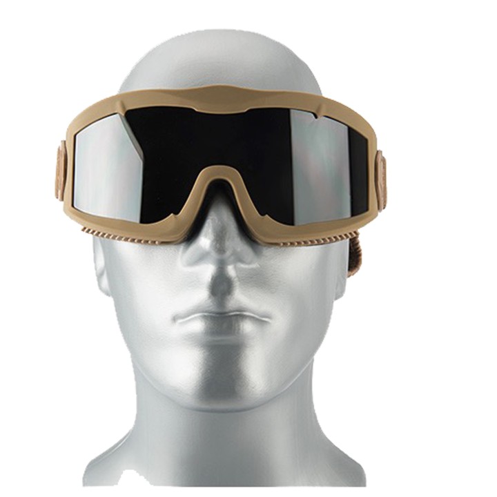MASQUE AIRSOFT AERO LANCER ANTIBUE Tan / Smoke