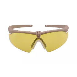 Lunettes tactiques - Tan / Yellow