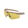 Lunettes tactiques - Tan / Yellow
