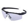 Lunettes tactiques - Noir/Transparent