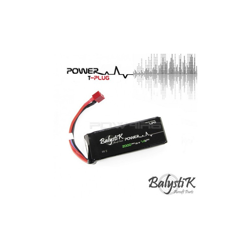 Balystik batterie lipo 7,4V 2000 mah 20C