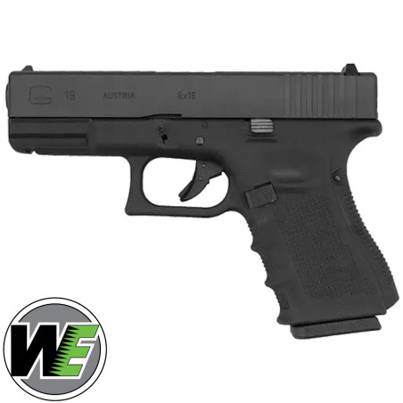 Pistolet Glock 19 gen4 G19 airsoft gaz WE