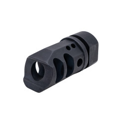 Flash hider, Alu, CNC, 14ccw, EVO Carbine, BLK. .