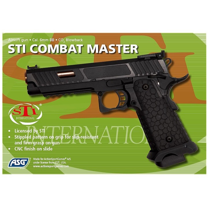 Airsoftpistol, GBB, CO2, MS, STI Combat Mast