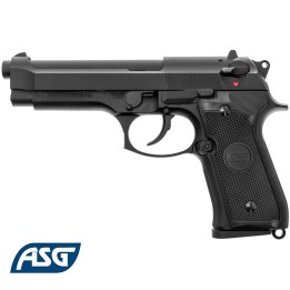 Réplique de poing, Gaz, M9 HW métal, hop-up, noir ASG