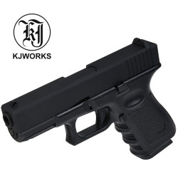 Pistolet Gaz KJ Works airsoft avec recul canon et portée élevée