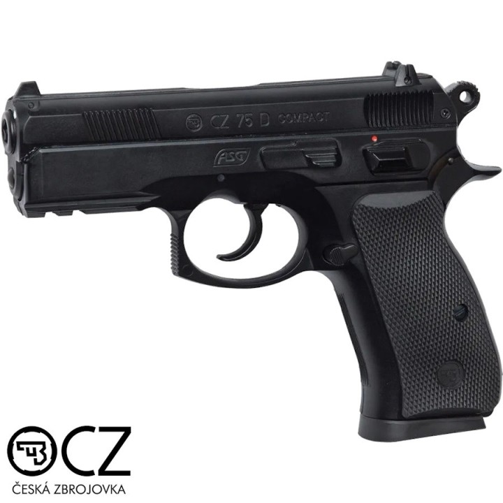 CZ 75D Compact ASG Airsoft Replica - Buy CO2 Pistol | Airsoft Atlantic