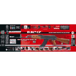 Cybergun AK47 Airsoft Replica - AEG under Kalashnikov license