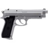 CYBERGUN PT92 silver Co2 BAX 6mm tout metal 15BB's 0,9 J