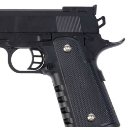 Réplique de poing airsoft manuelle type Hi-Capa