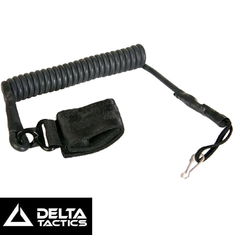 CABLE ÉLASTIQUE ANTI-PERTE PISTOLET COULEUR DELTA TACTICS