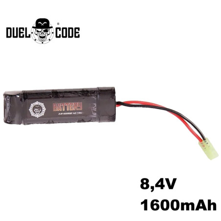 Batterie NIMH 8.4V 1600mAh pour répliques airsoft AEG