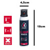 Aérosol de défense SÉCU-ONE gel poivre 100 ml