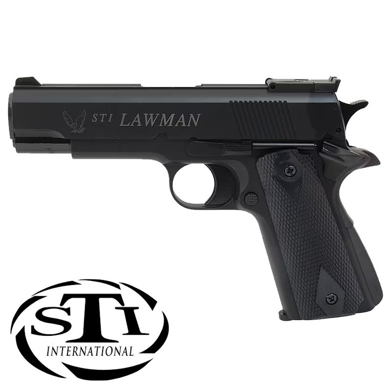 STI Lawman airsoft gas pistol semi-automatic firing - ASG Brand