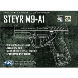 Répilque de poing, CNB, SL, Styer M9-A1