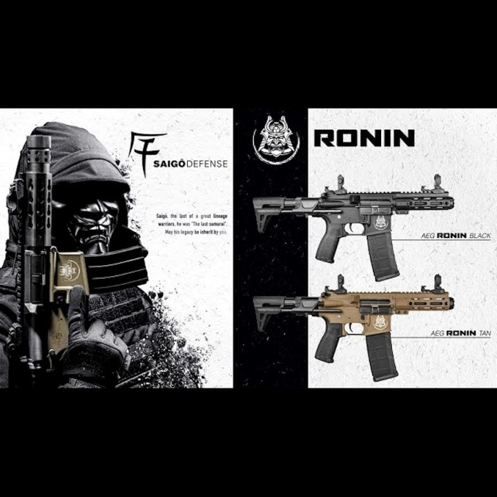 AEG RONIN TAN SAIGO - Airsoft AEG guns