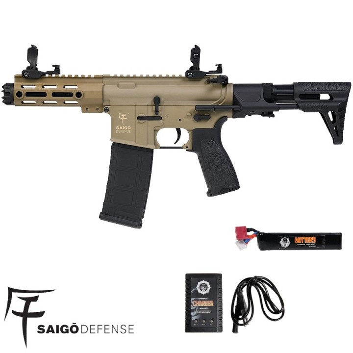AEG RONIN TAN COMBO SAIGO DEFENSE - Airsoft AEG guns
