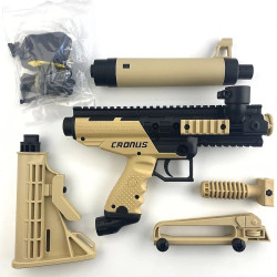 lanceur paintball avec équipement milsim facile à assembler