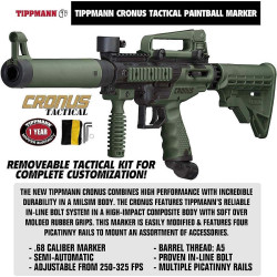 Lanceur paintball Tippmann cronus Tactical Olive