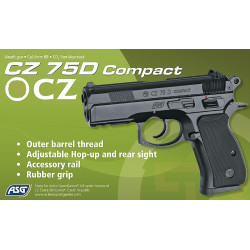 CZ 75D COMPACT CO2 MODELE LOURD 1.6 JOULE