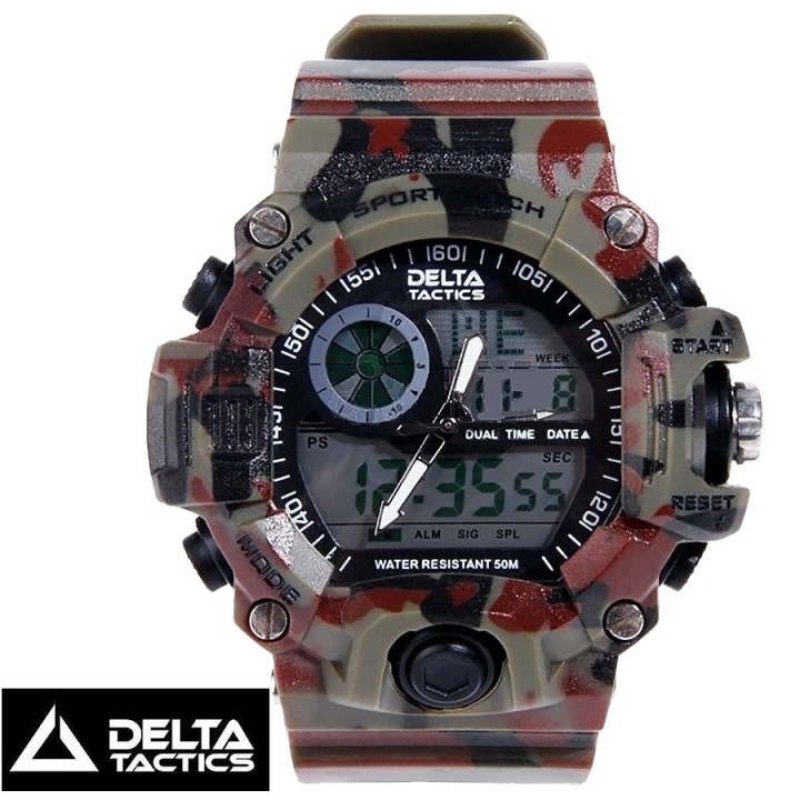 Montre tactique camouflage,  résistante, étanche et multifonction