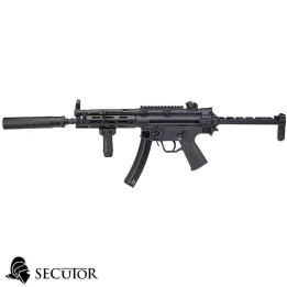 MP5 Airsoft Replica SECUTOR VIRTUS XI AEG - Precision Barrel and Silencer
