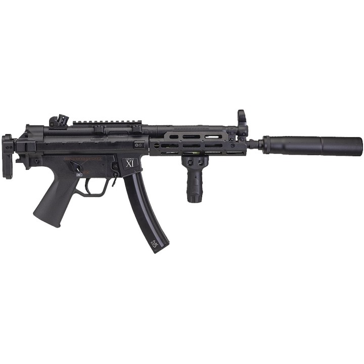 MP5 Airsoft Replica SECUTOR VIRTUS XI AEG - Precision Barrel and Silencer