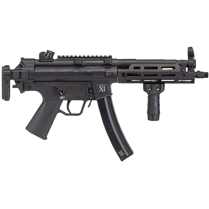 MP5 Airsoft Replica SECUTOR VIRTUS XI AEG - Precision Barrel and Silencer
