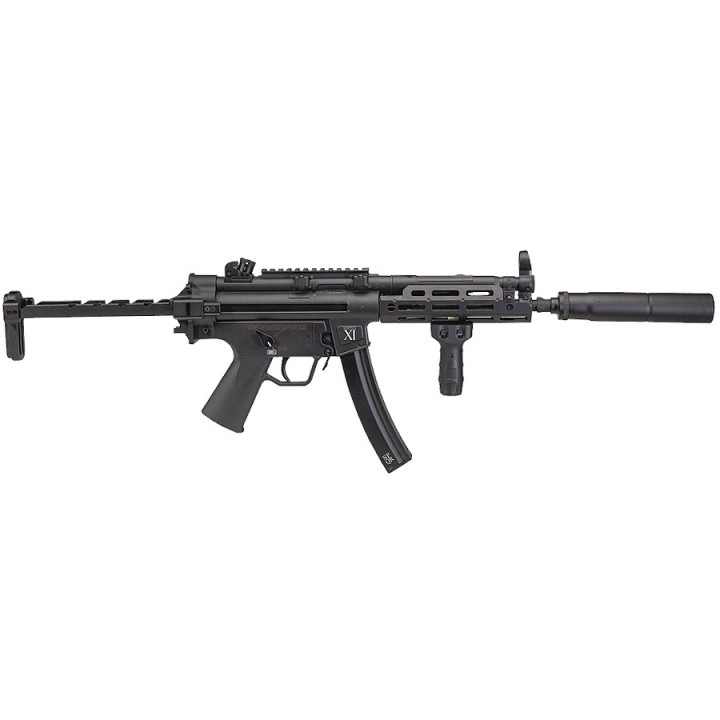 MP5 Airsoft Replica SECUTOR VIRTUS XI AEG - Precision Barrel and Silencer