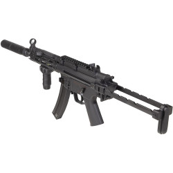 MP5 Airsoft Replica SECUTOR VIRTUS XI AEG / Silencer / Vertical Grip / Mosfet