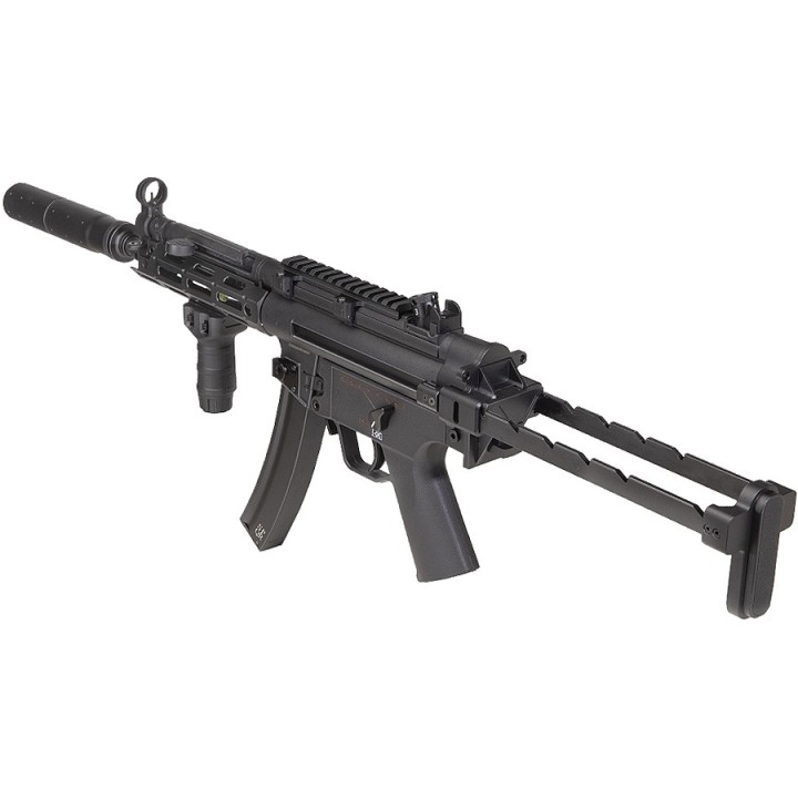 MP5 Airsoft Replica SECUTOR VIRTUS XI AEG - Precision Barrel and Silencer