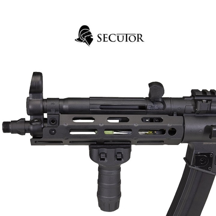 MP5 Airsoft Replica SECUTOR VIRTUS XI AEG - Precision Barrel and Silencer