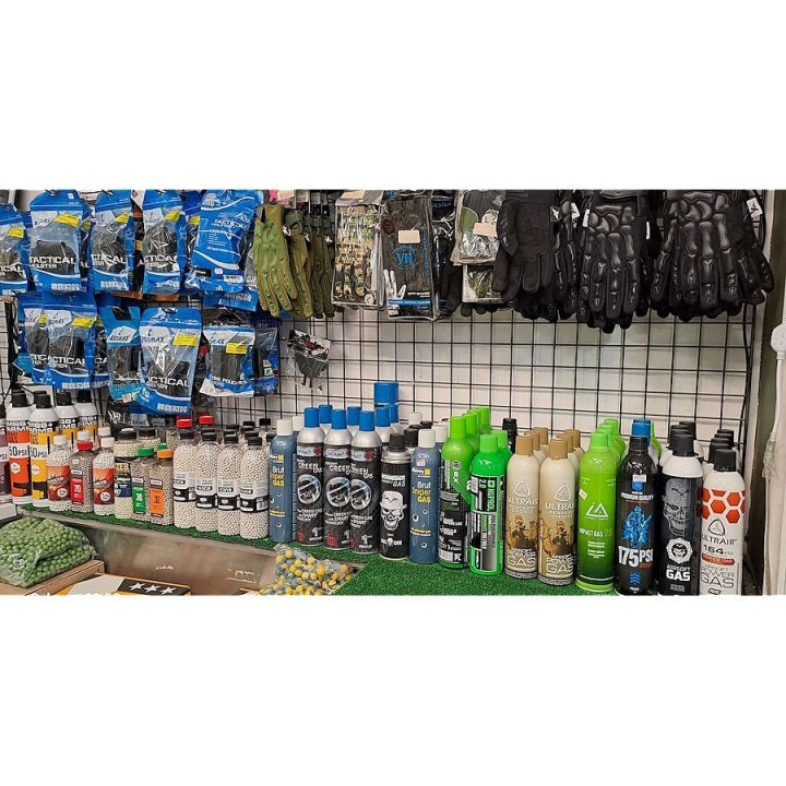 Green Gas 800 ml - High-pressure silicone gas for airsoft replicas
