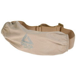 Tan X8 Delta Tactics airsoft protective mask with anti-fog coating
