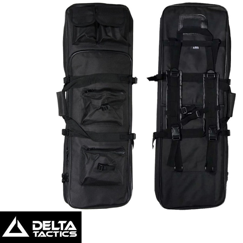 Airsoft Commando Case 85 cm Black - Tactical Transport for Long Replicas