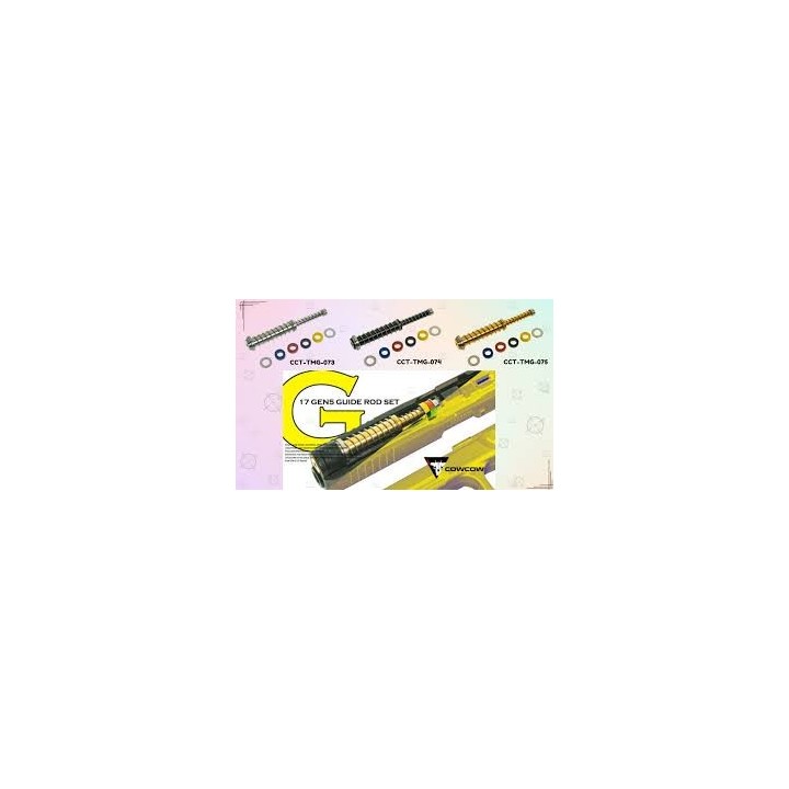 G17 Ge5 SS Guide Rod Set - Silver