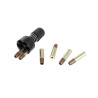 Dan Wesson 4" Silver CO2 Airsoft Replica - 6-Shot Metal Revolver