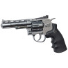 Dan Wesson 4" Silver CO2 Airsoft Replica - 6-Shot Metal Revolver
