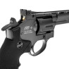 Revolver CO2 Dan Wesson gris acier avec barillet rotatif