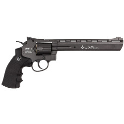 Dan Wesson 8" CO2 Airsoft Revolver Gray – Powerful Replica for Precision Shooting - ASG