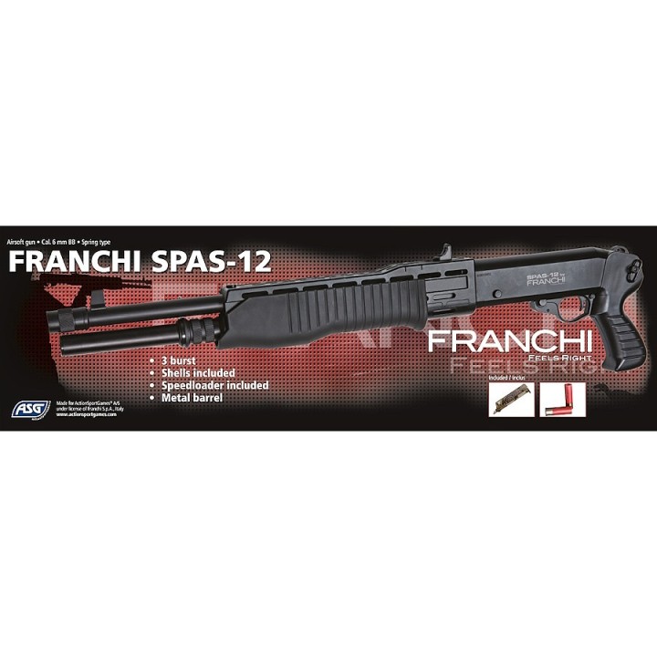 Airsoft Franchi SPAS-12 puissant et réaliste