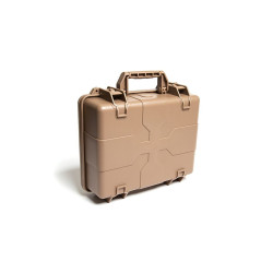 MALETTE RIGIDE PISTOLET 28 CM TAN