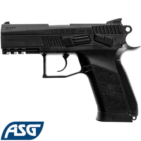 Réplique airsoft CZ 75 P-07 CO2 ASG-16720