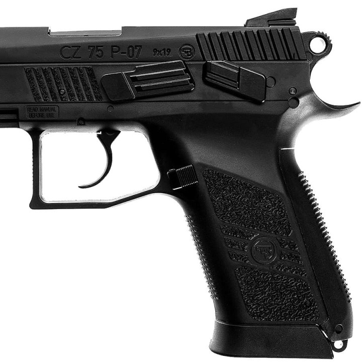 CZ 75 P-07 Duty CO2 Airsoft Pistol – High Performance GBB Replica