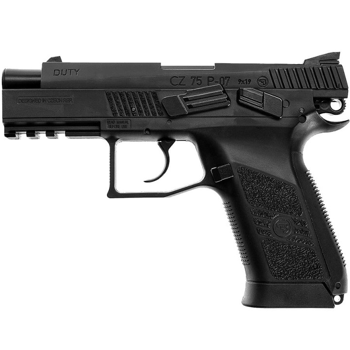 CZ 75 P-07 Duty CO2 Airsoft Pistol – High Performance GBB Replica