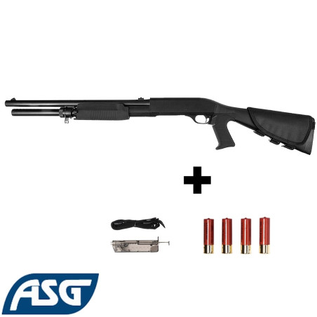 pack réplique airsoft Franchi SAS 12 fusil à pompe