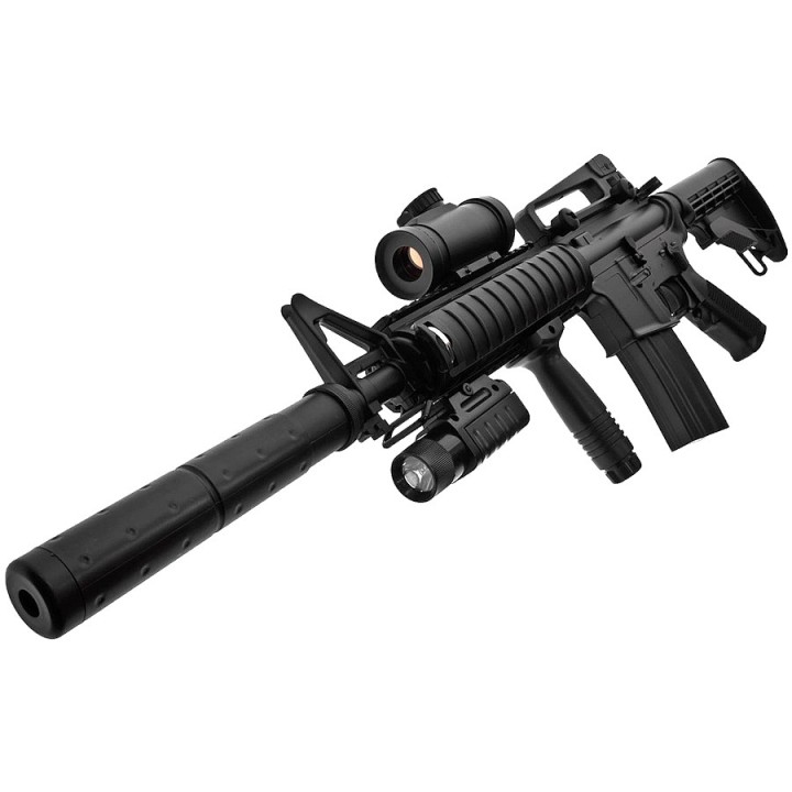 Fusil airsoft DS4 pour débutants avec rail RIS