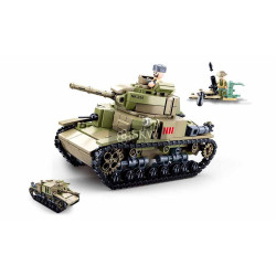 Maquette Char Italien M14/41 Sluban - Kit Modélisme WWII