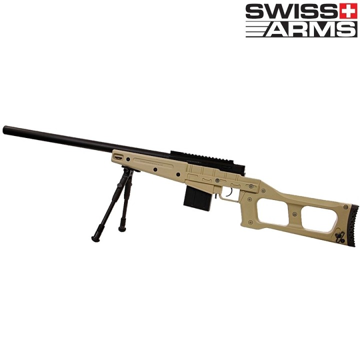 Swiss Arms SAS 08 Tan avec bi Cybergun